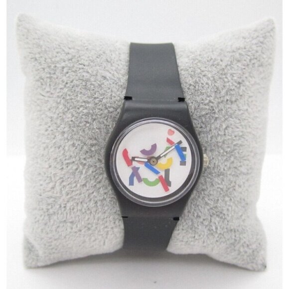 Vintage 1986 Women Bon Bon Quartz WR Analog Dial Rotating Watch (F554) - Picture 1 of 9